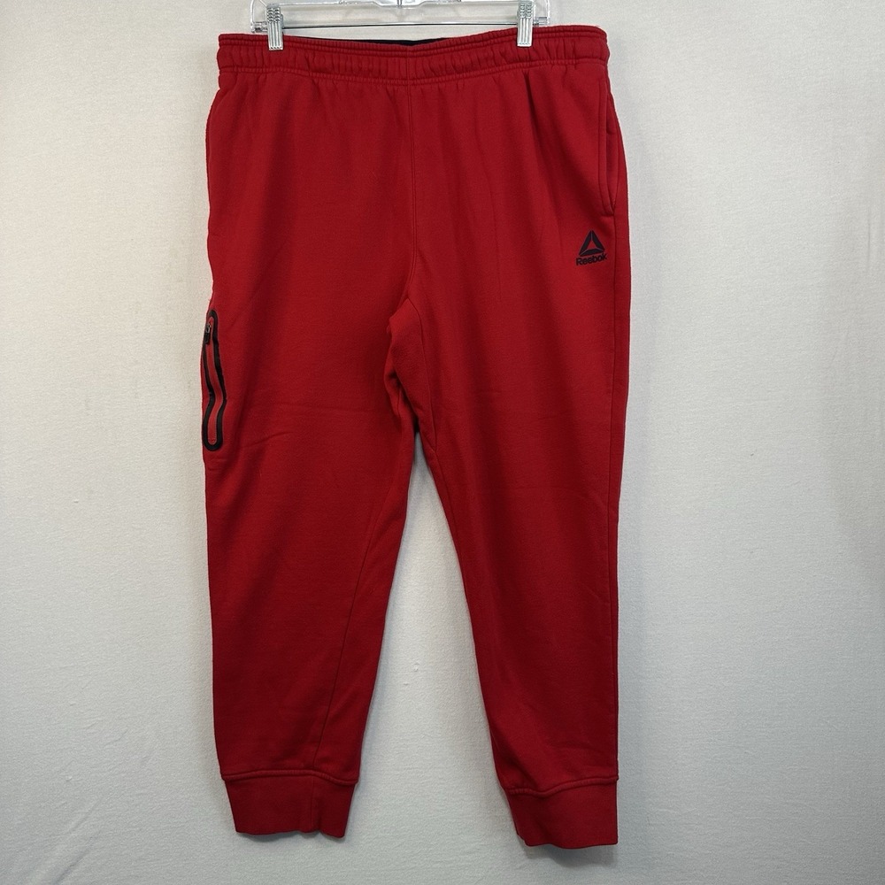 Reebok Men's XL Sweatpants Joggers‎ Loungewear Drawstring Athletic Basketball
